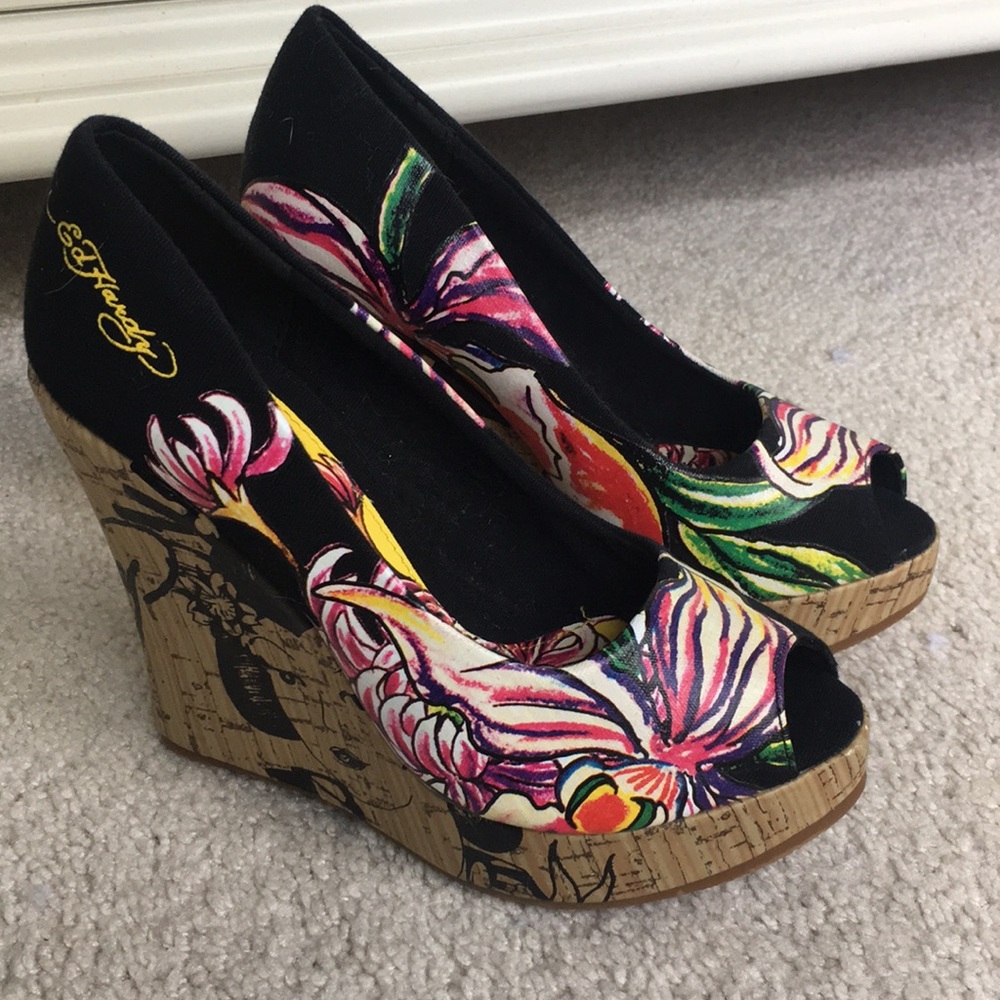 Ed Hardy wedges